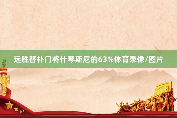 远胜替补门将什琴斯尼的63%体育录像/图片