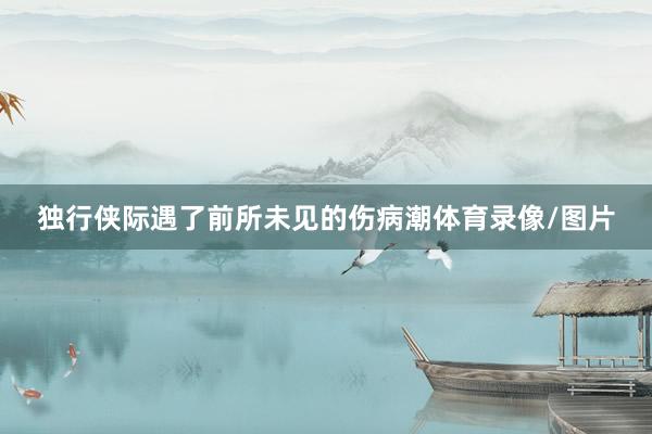 独行侠际遇了前所未见的伤病潮体育录像/图片