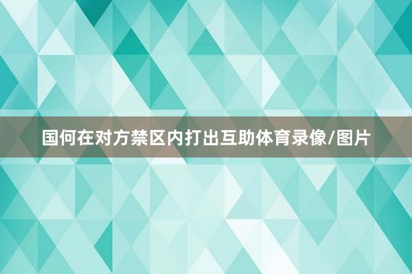 国何在对方禁区内打出互助体育录像/图片