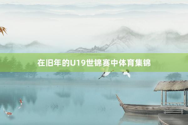 在旧年的U19世锦赛中体育集锦