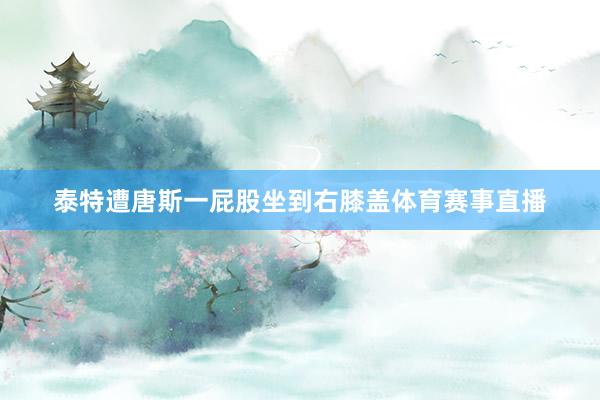 泰特遭唐斯一屁股坐到右膝盖体育赛事直播