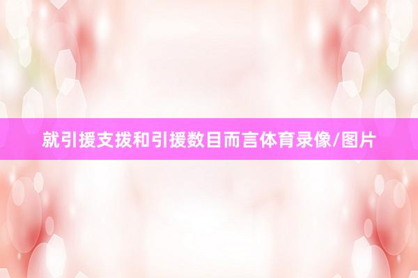 就引援支拨和引援数目而言体育录像/图片